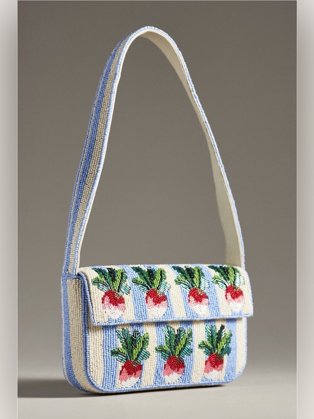 Anthropologie Fiona Beaded Shoulder Bag NWT